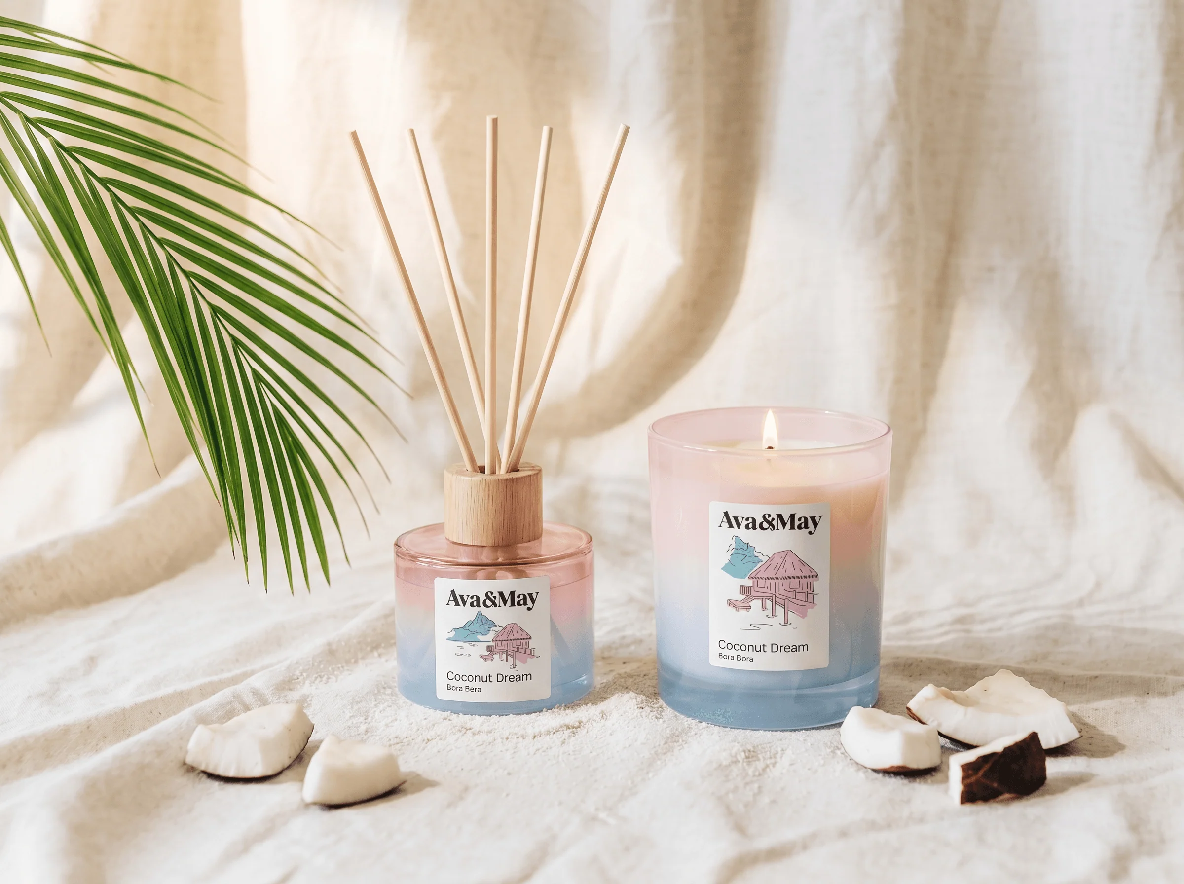Coconut Dream Home Fragrance Set - Image 3