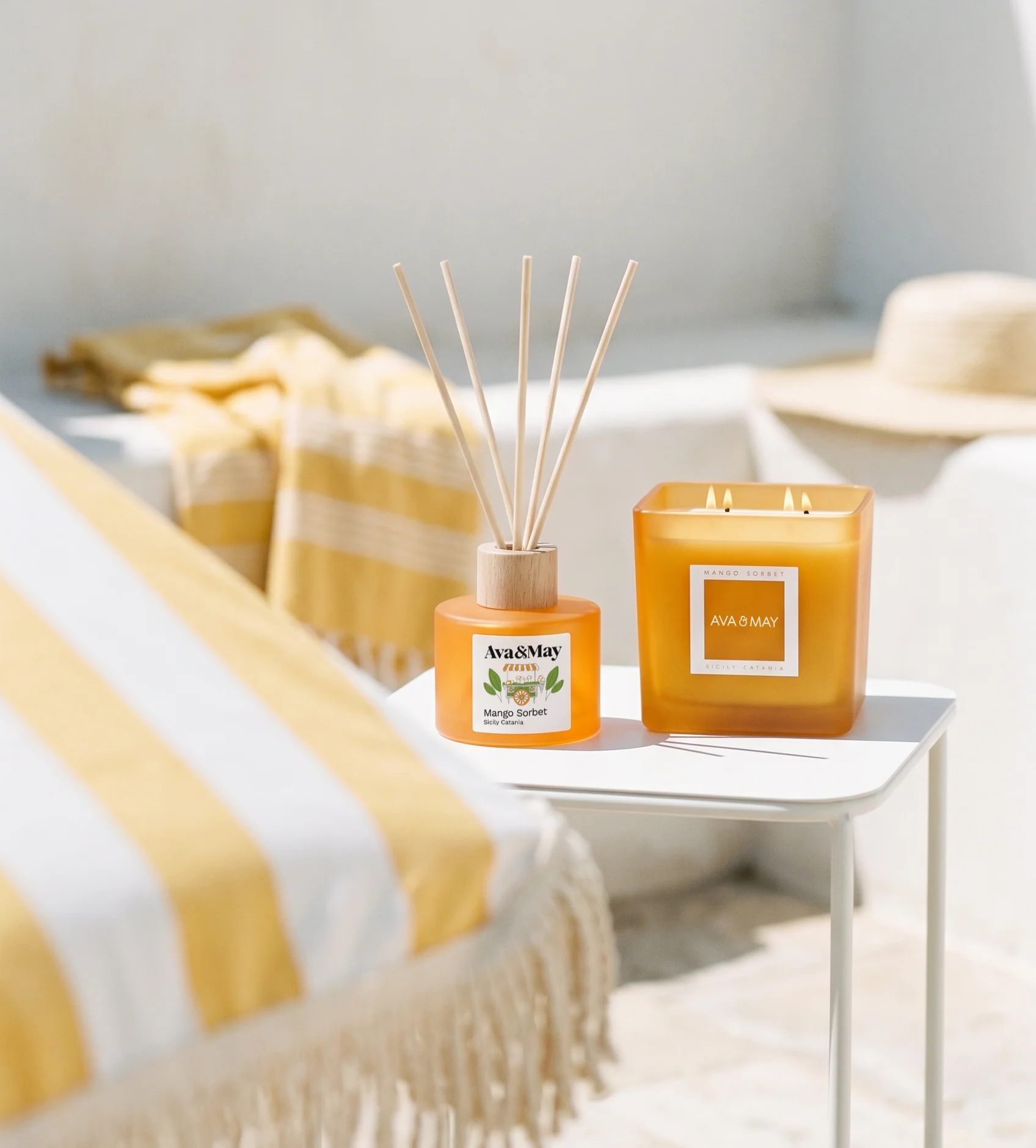 Mango Sorbet Home Fragrance Set - Image 4