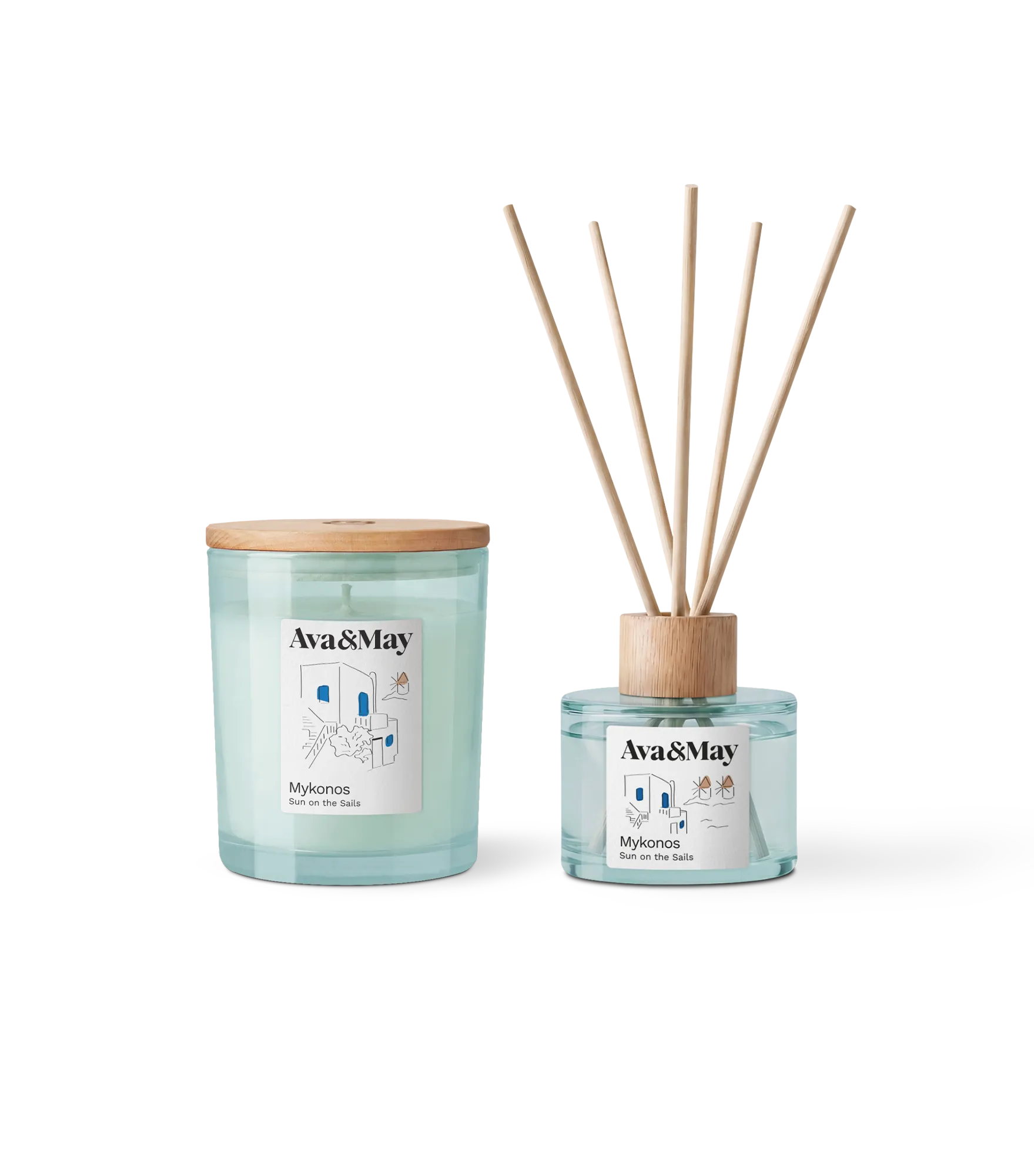 Mykonos Home Fragrance Set