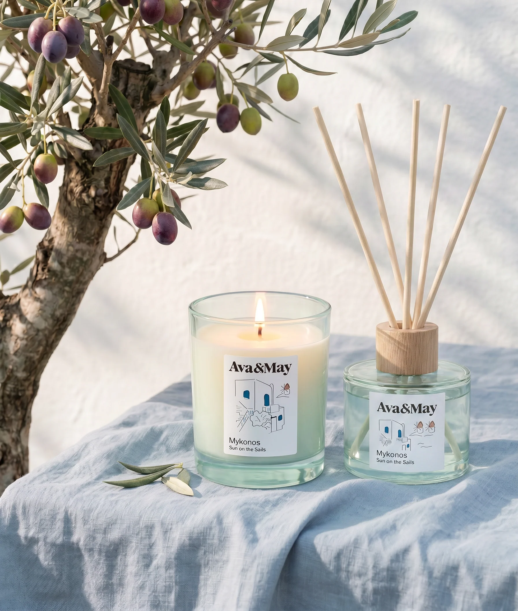 Mykonos Home Fragrance Set - Image 3